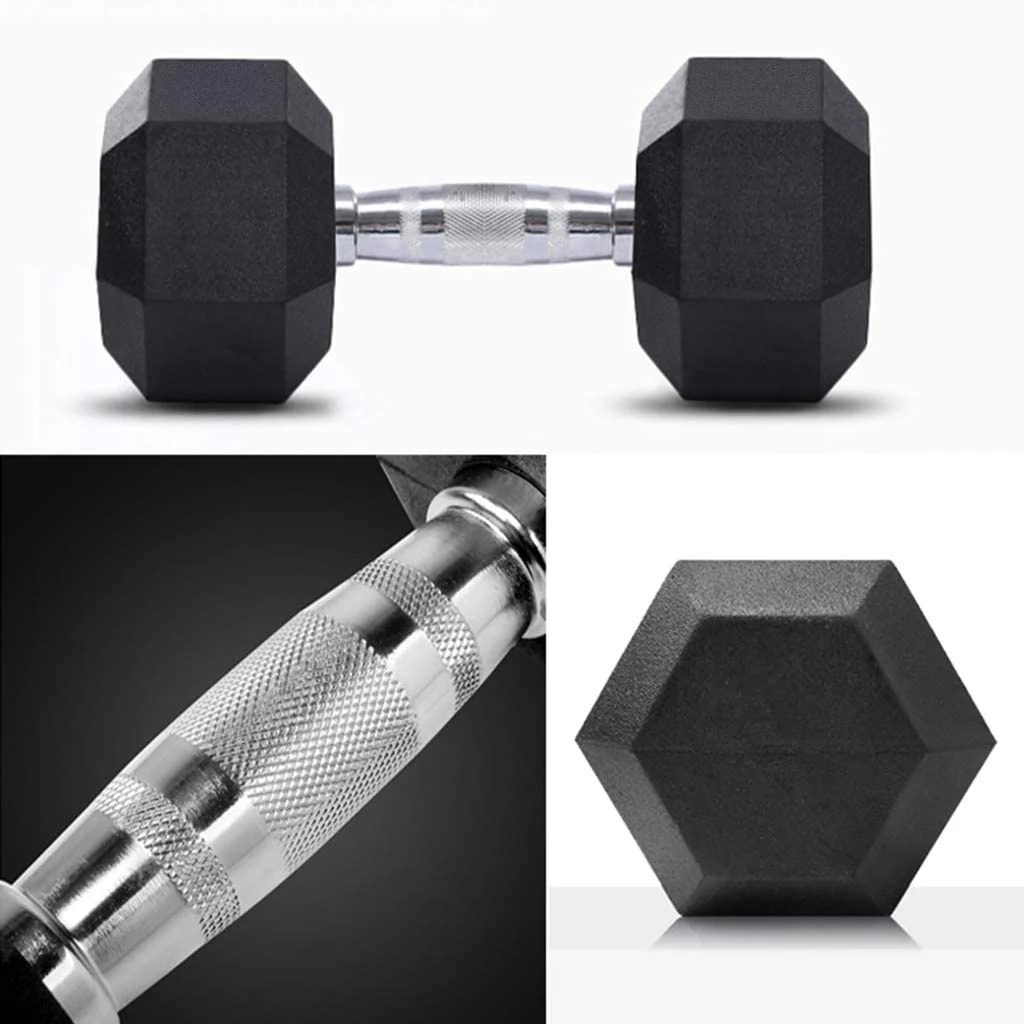 Mancuerna Hexagonal con Forro de Vinil Ejercicio 7 Kg - Imagen 2