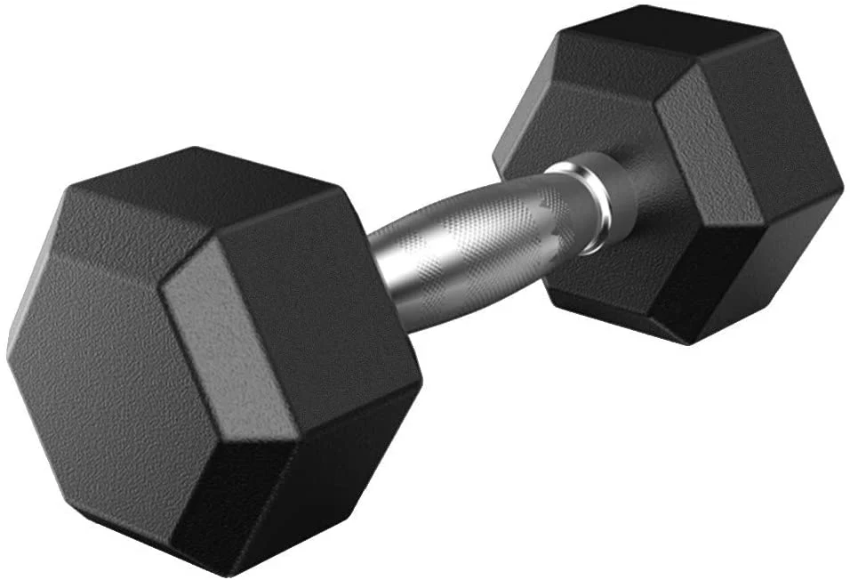 Mancuerna Hexagonal con Forro de Vinil Ejercicio 7 Kg